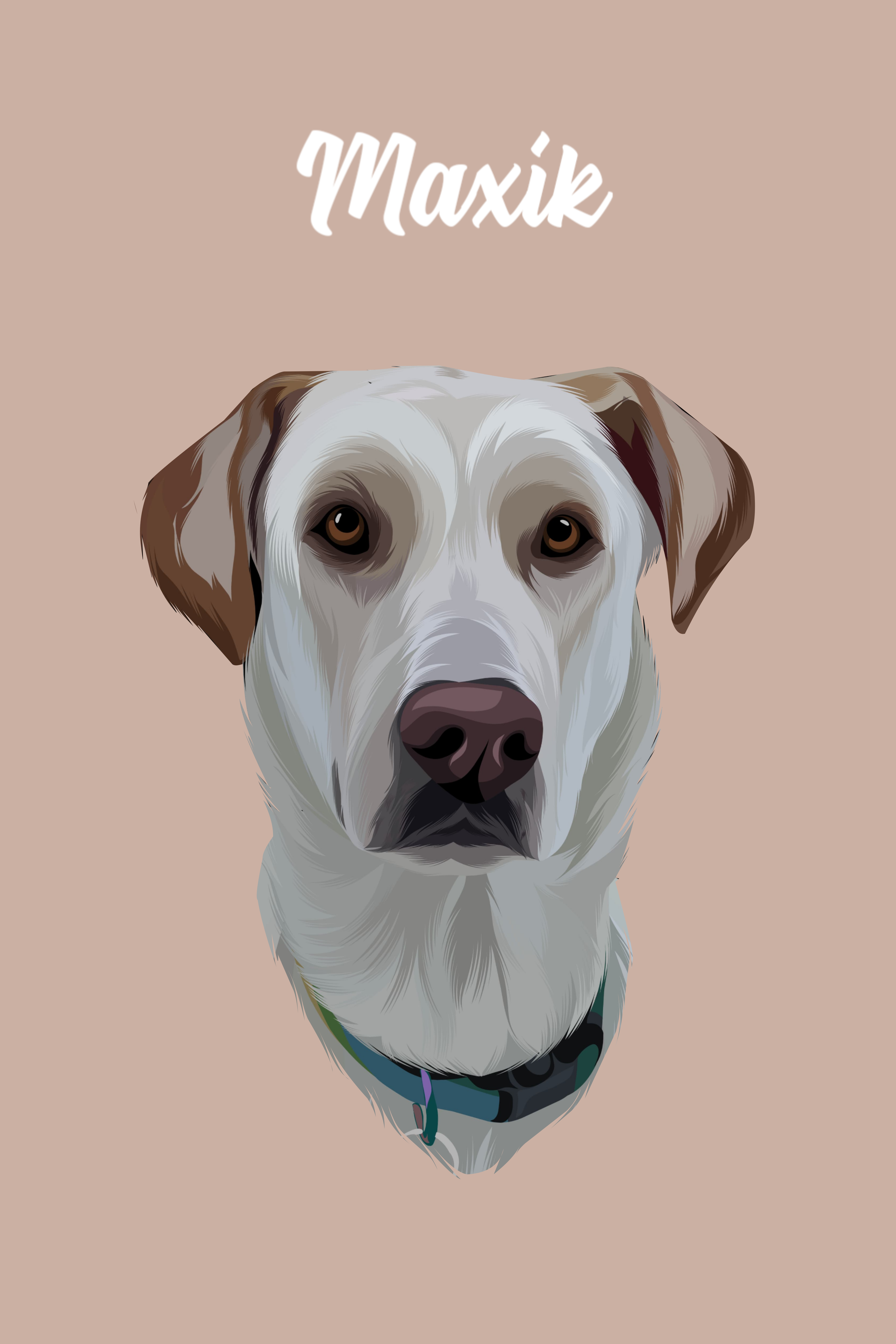 Portrét psa na zakázku